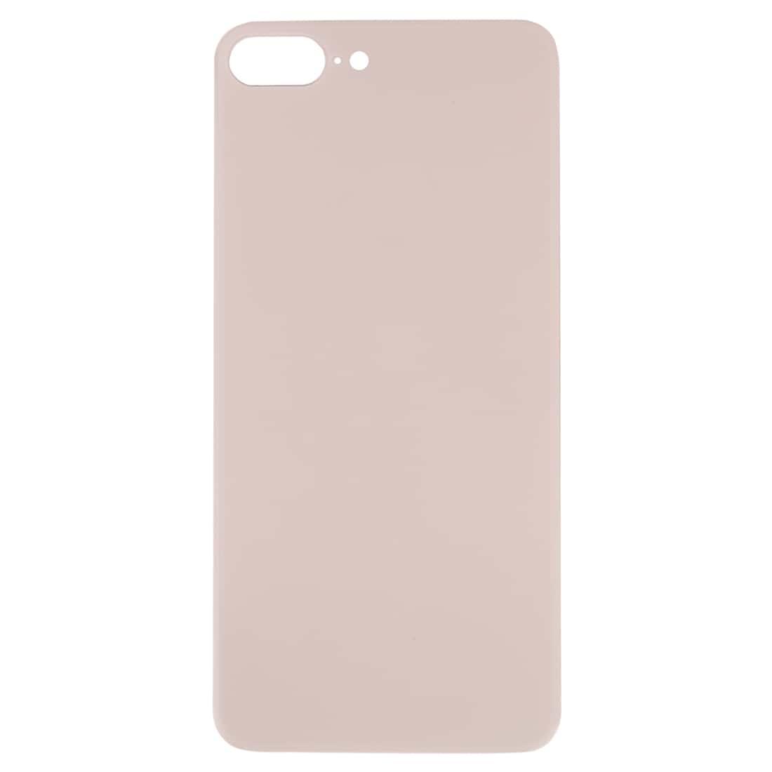 Back Glass Panel for iPhone 8 Plus Gold Big Camera Hole - EGFix Back Glass Panel for iPhone 8 Plus Gold Big Camera Hole - EGFix